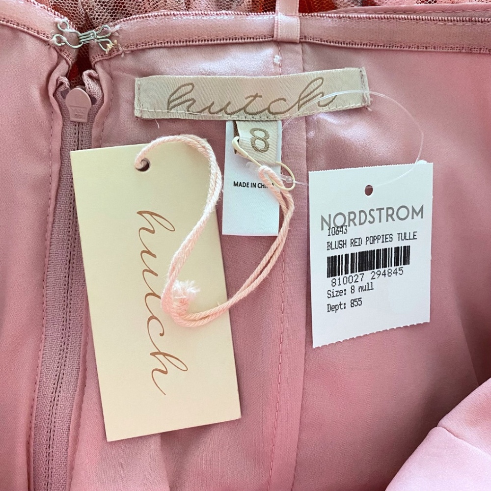 NEW Hutch Monaco Dress Pink Combo 8 - Picture 16 of 17